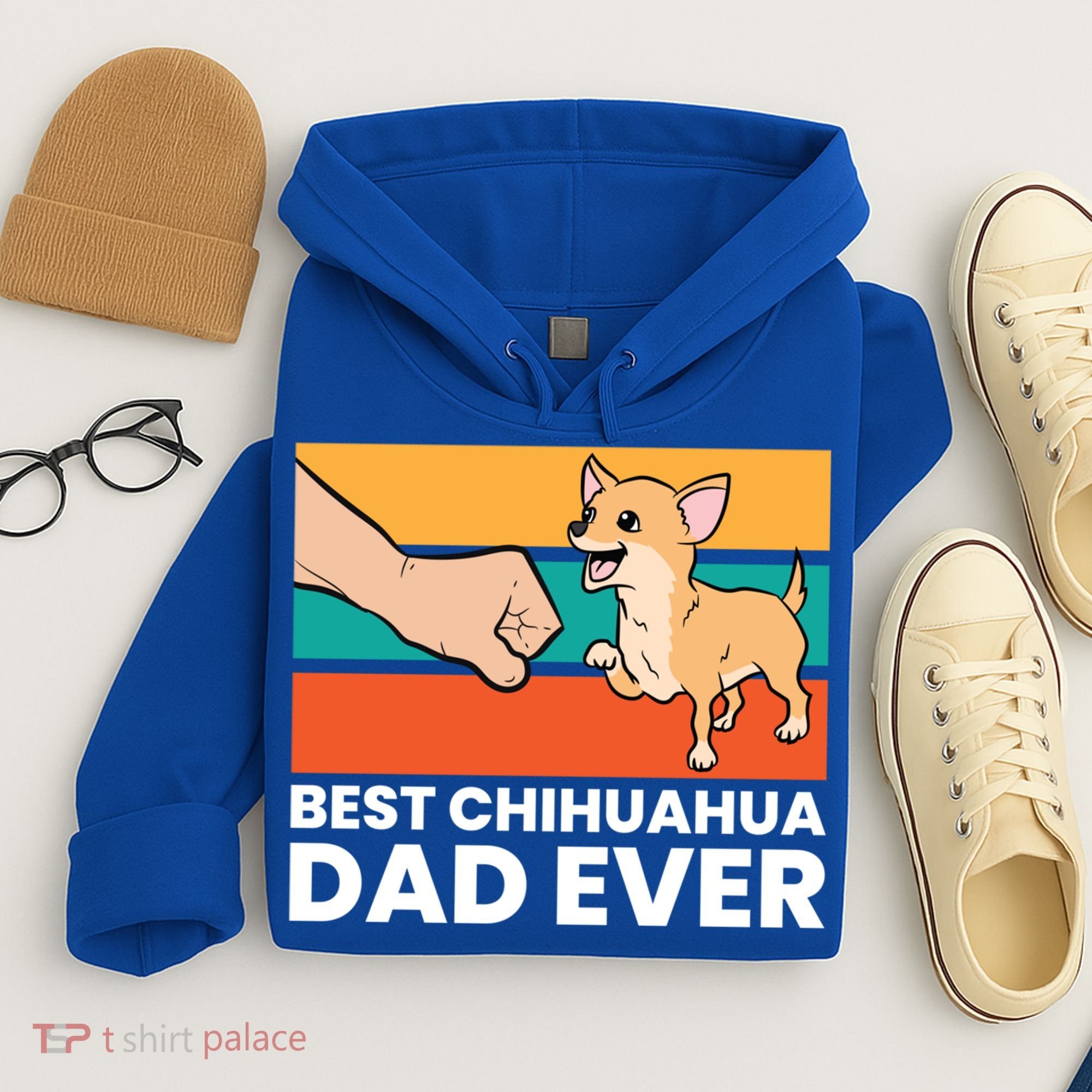 Best Chihuahua Dad Ever Cute Chihuahuas Gift Hoodie