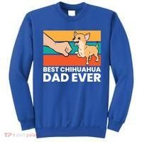 Best Chihuahua Dad Ever Cute Chihuahuas Gift Sweatshirt thumb 0