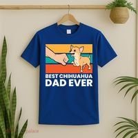 Best Chihuahua Dad Ever Cute Chihuahuas Gift T-Shirt thumb 2