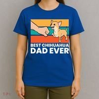 Best Chihuahua Dad Ever Cute Chihuahuas Gift T-Shirt thumb 4