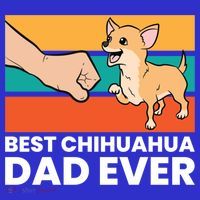 Best Chihuahua Dad Ever Cute Chihuahuas Gift T-Shirt thumb 7