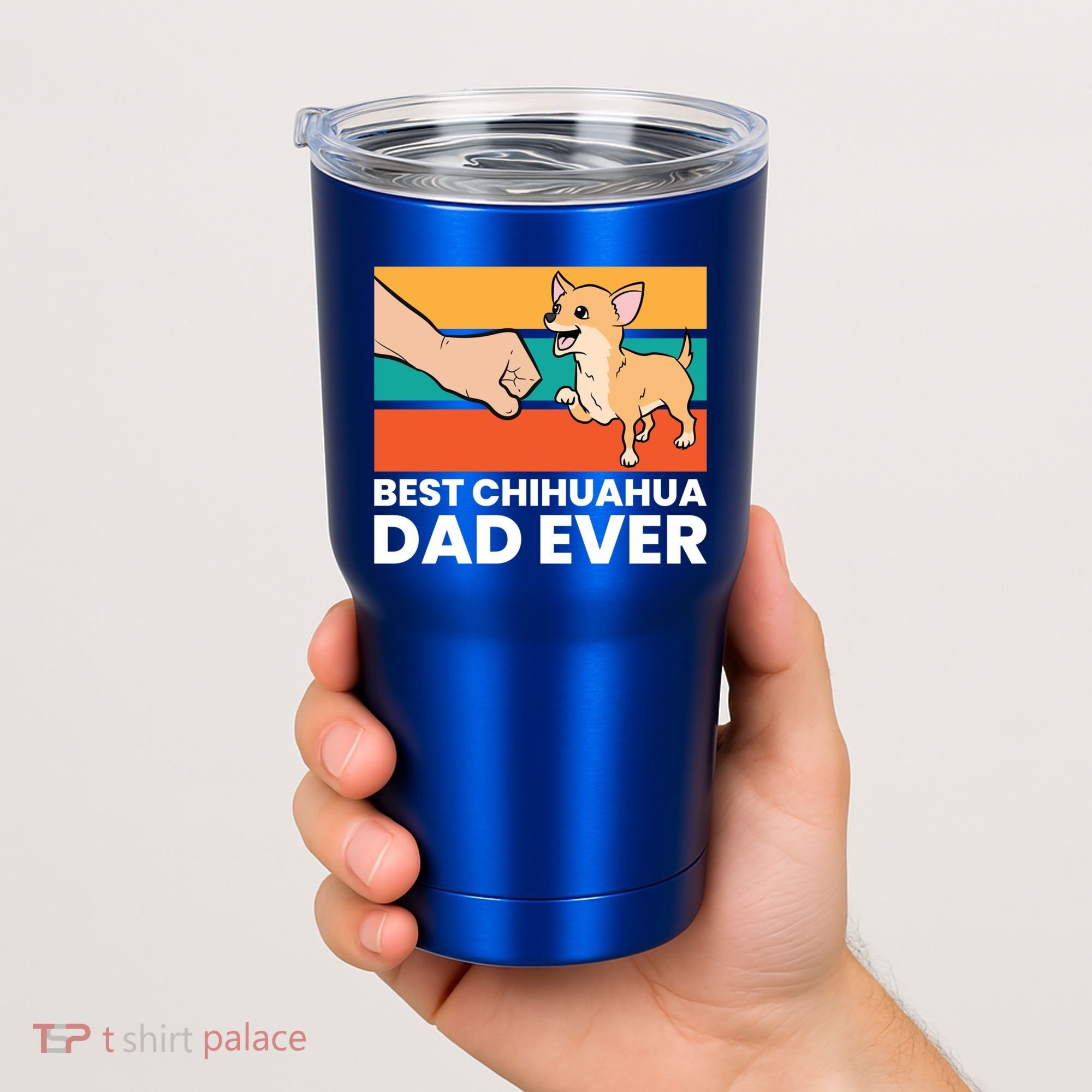 Best Chihuahua Dad Ever Cute Chihuahuas Gift Tumbler