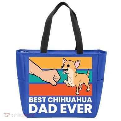 Best Chihuahua Dad Ever Cute Chihuahuas Gift Tote Bag