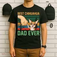 Best Chihuahua Dad Ever T-Shirt thumb 6