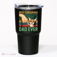 Best Chihuahua Dad Ever Tumbler thumb 0