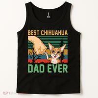 Best Chihuahua Dad Ever Tank Top thumb 2