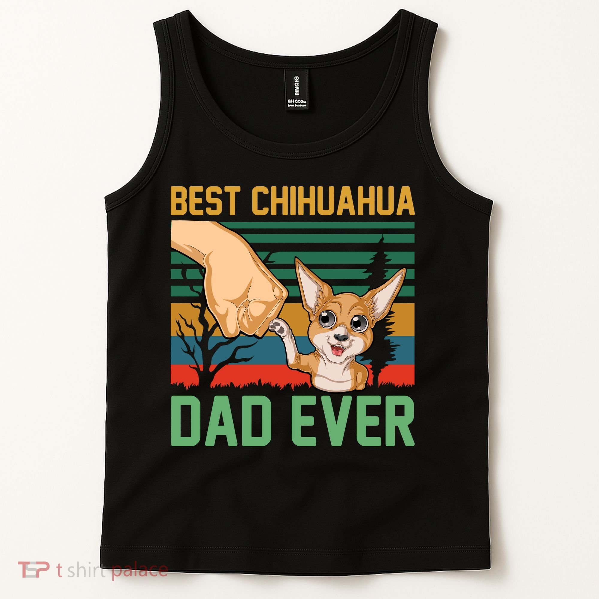 Best Chihuahua Dad Ever Tank Top
