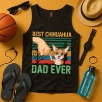Best Chihuahua Dad Ever Tank Top thumb 4