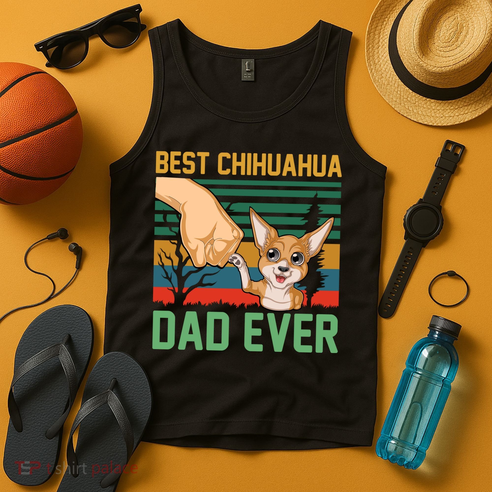 Best Chihuahua Dad Ever Tank Top
