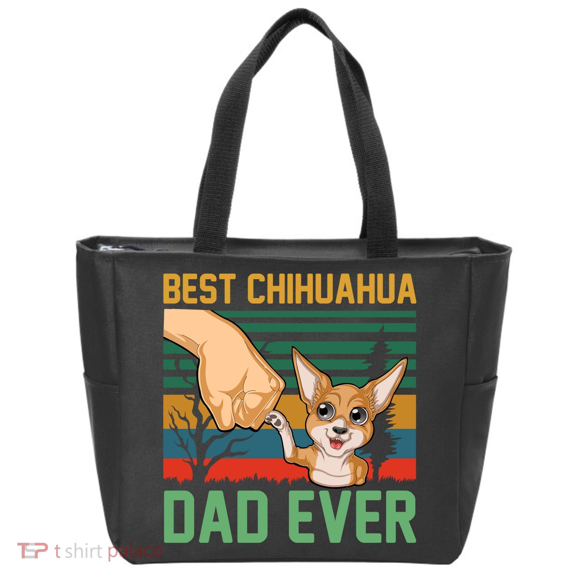 Best Chihuahua Dad Ever Tote Bag