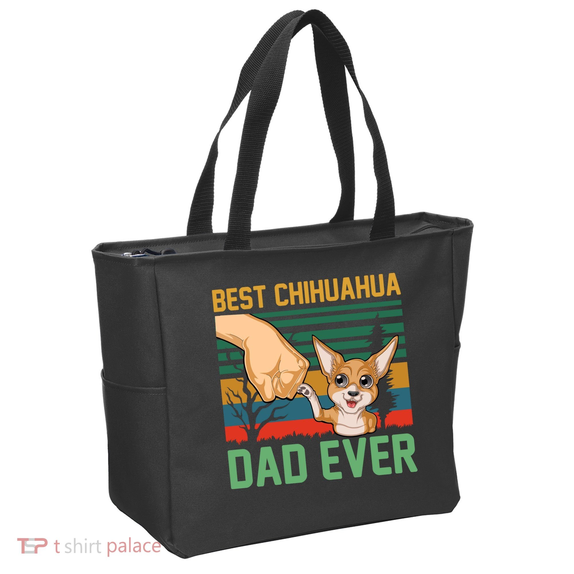Best Chihuahua Dad Ever Tote Bag