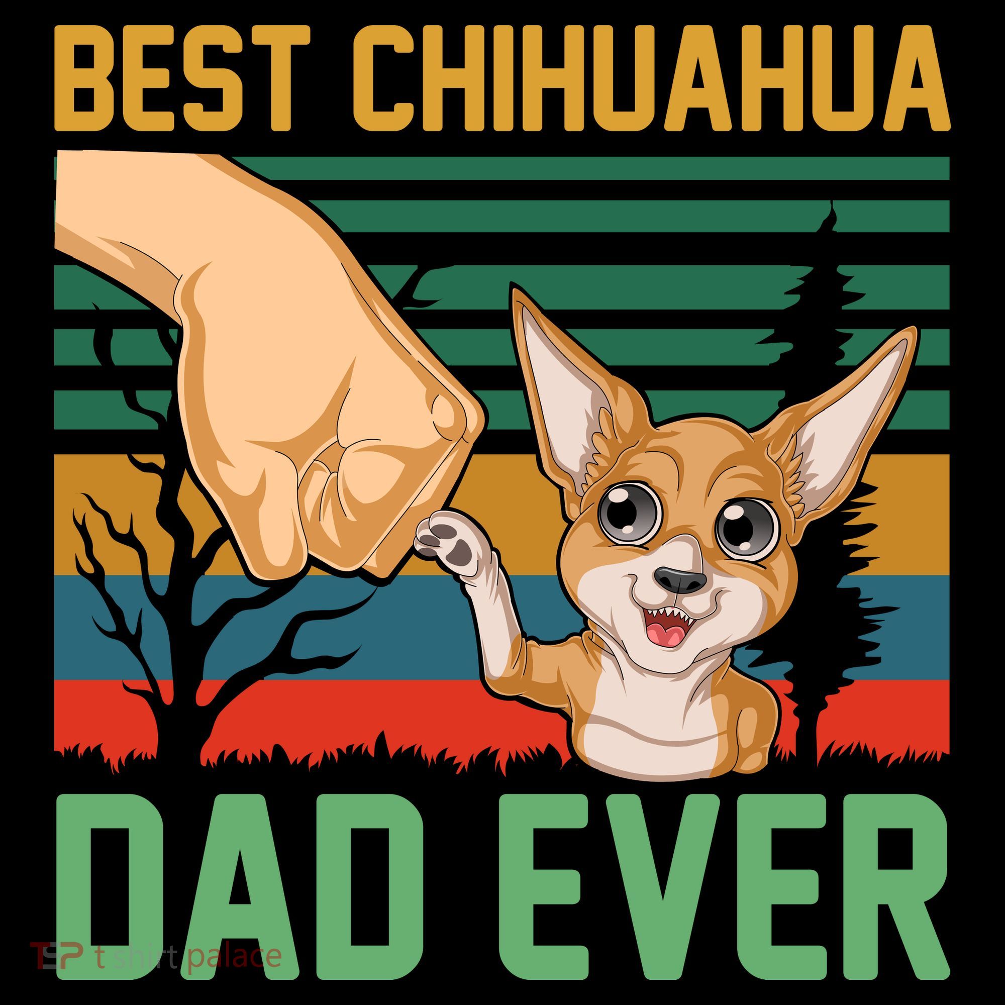 Best Chihuahua Dad Ever Tote Bag