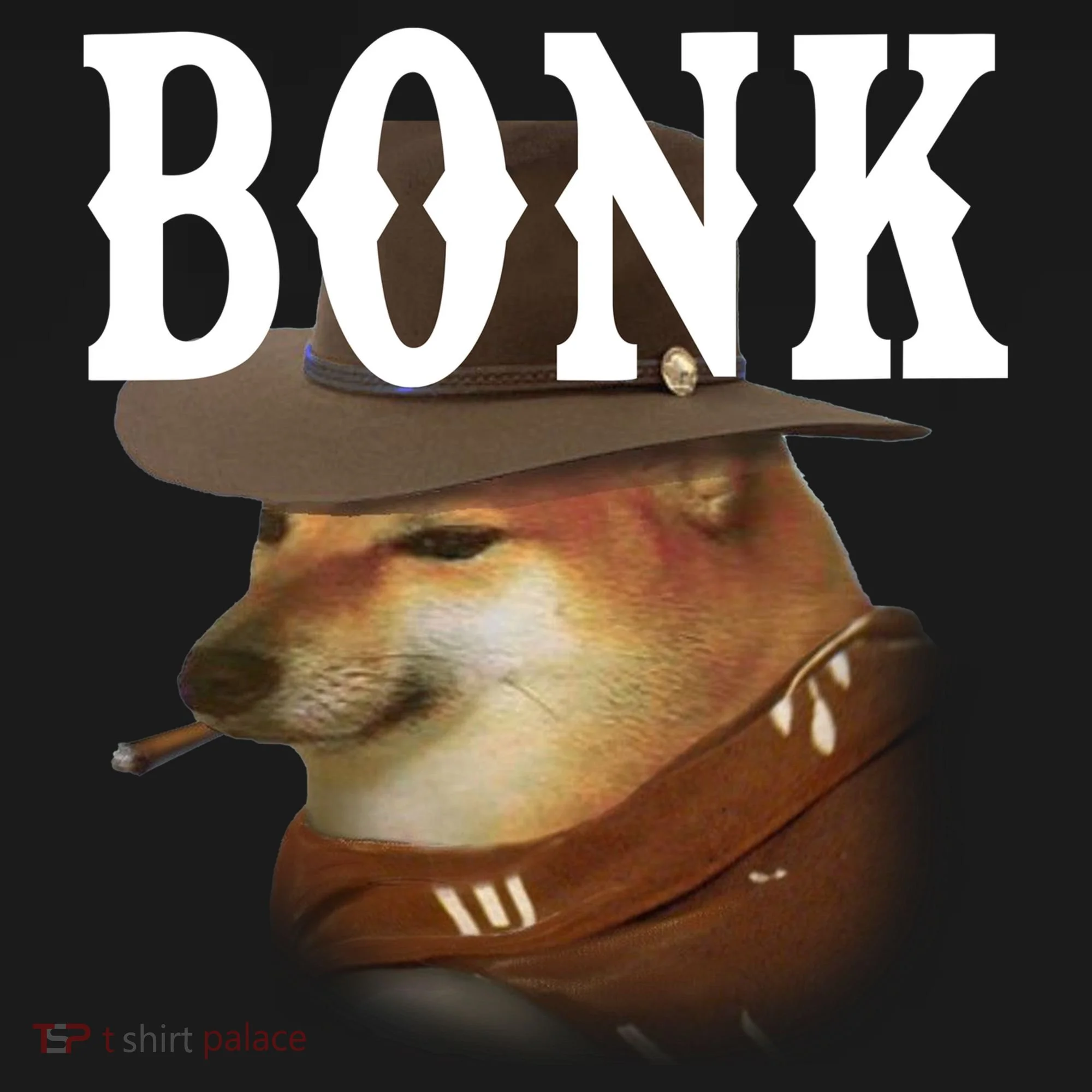Bonk Cowboy Dog Women's Hoodie