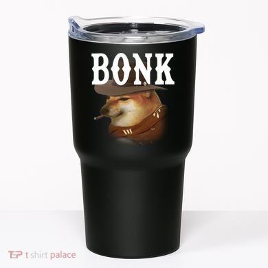 Bonk Cowboy Dog Tumbler