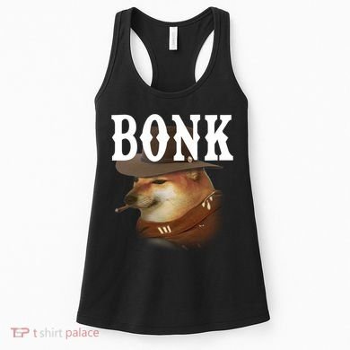 Bonk Cowboy Dog Women's Tank Top