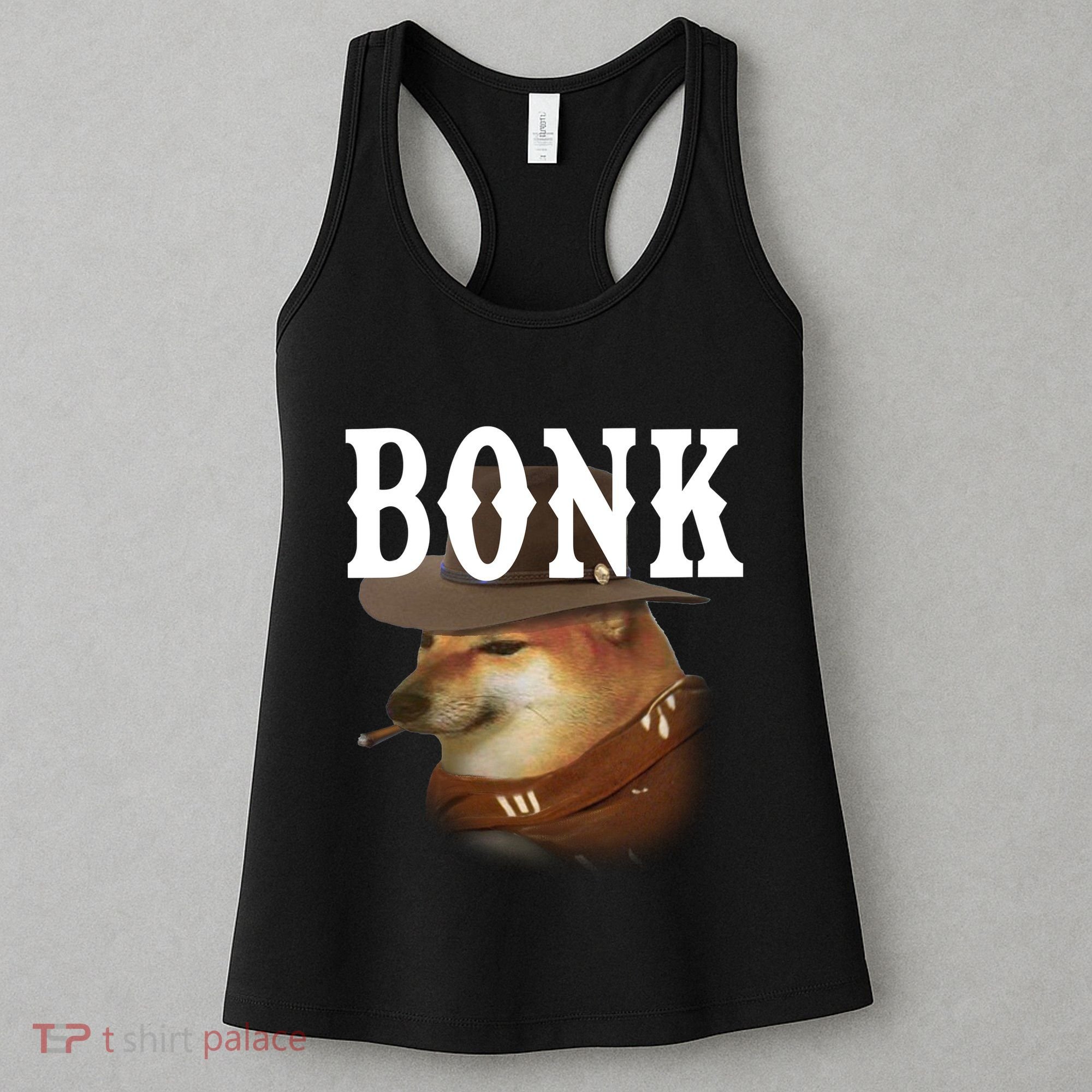 Bonk Cowboy Dog Women's Tank Top