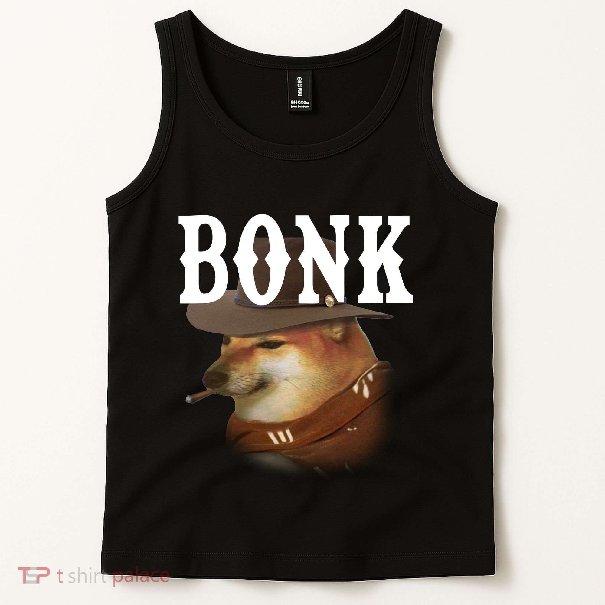 Bonk Cowboy Dog Tank Top