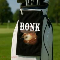 Bonk Cowboy Dog Golf Towel thumb 2