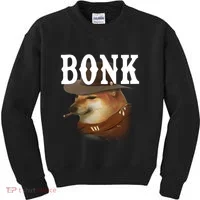 Bonk Cowboy Dog Kids Sweatshirt thumb 0
