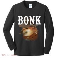 Bonk Cowboy Dog Kids Long Sleeve Shirt thumb 0