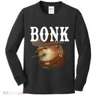 Bonk Cowboy Dog Kids Long Sleeve Shirt thumb 0