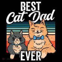 Best Cat Dad Ever Daddy Fathers Day Father Sayings Coffee Mug thumb 5