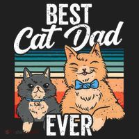 Best Cat Dad Ever Daddy Fathers Day Father Sayings Tumbler thumb 3