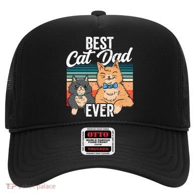 Best Cat Dad Ever Daddy Fathers Day Father Sayings Hat