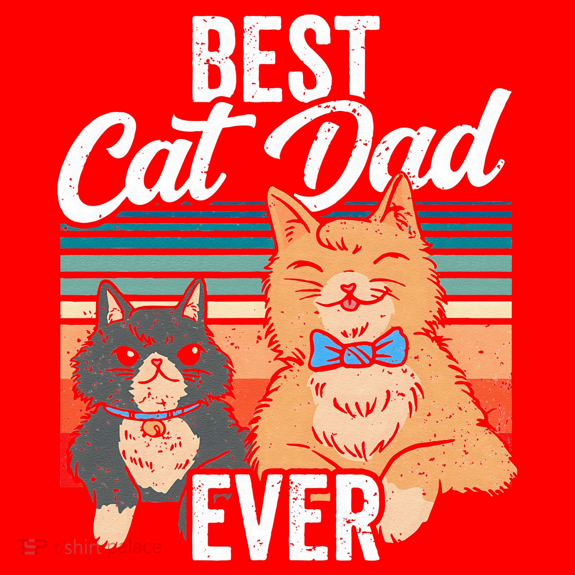 Best Cat Dad Ever Daddy Fathers Day Father Sayings Santa Hat