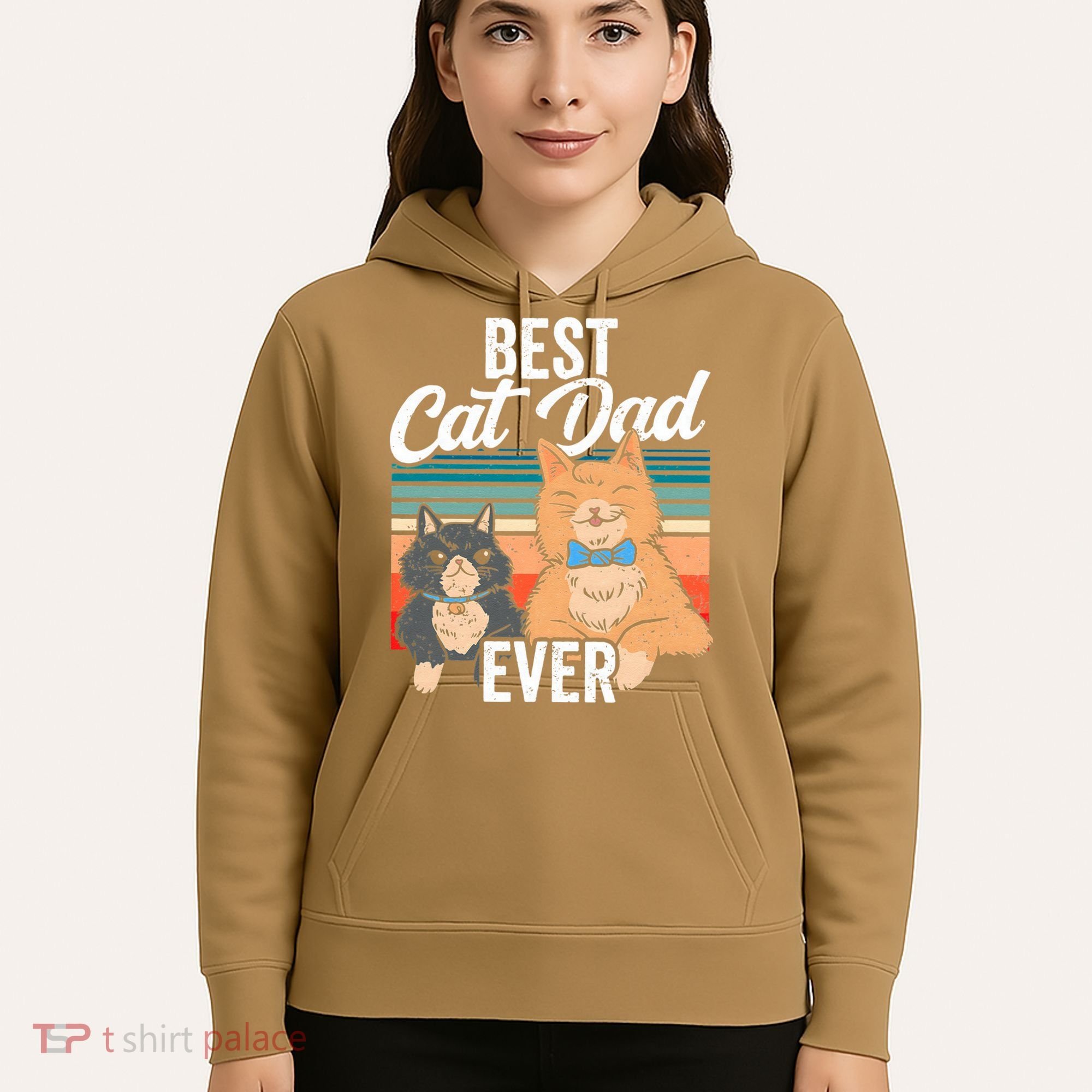 Best Cat Dad Ever Daddy Fathers Day Father Sayings Hoodie