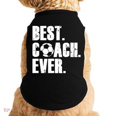 Best Coach Ever Soccer Coach Retro Doggie Tank