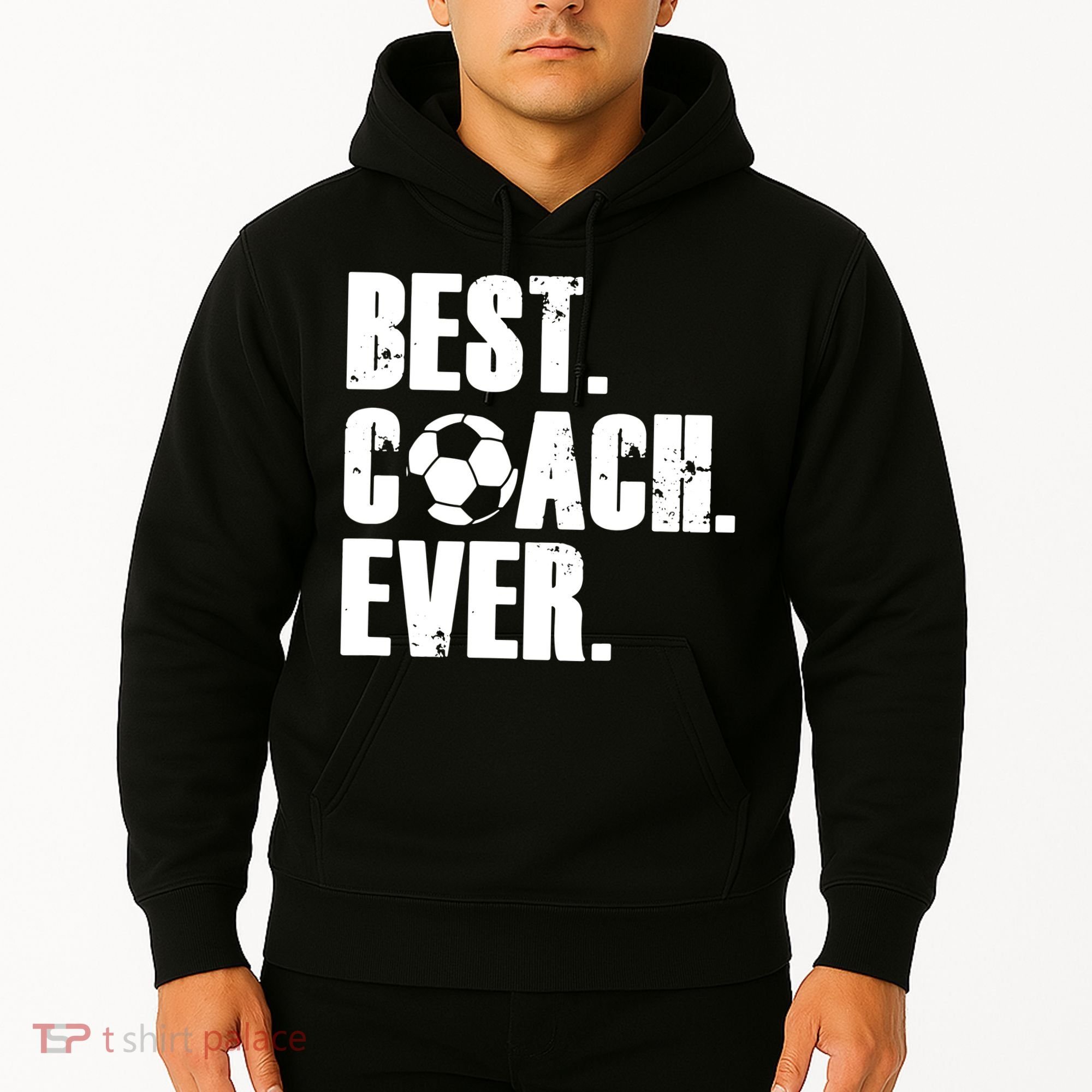 Best Coach Ever Soccer Coach Retro Hoodie