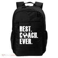 Best Coach Ever Soccer Coach Retro Backpack thumb 0