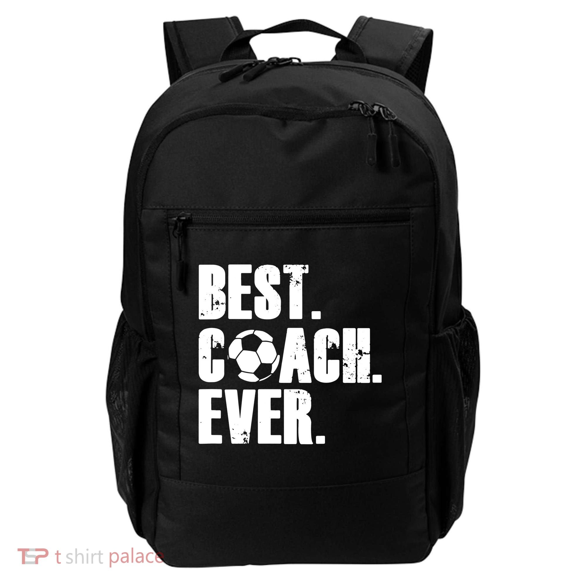 Best Coach Ever Soccer Coach Retro Backpack