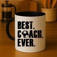 Best Coach Ever Soccer Coach Retro Coffee Mug thumb 4