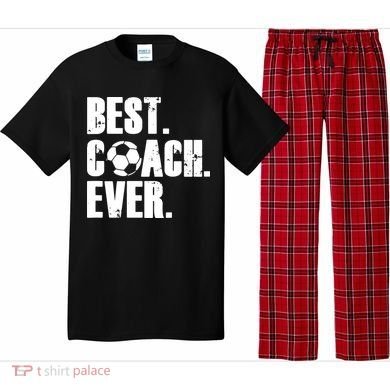 Best Coach Ever Soccer Coach Retro Pajama Set