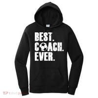 Best Coach Ever Soccer Coach Retro Women's Hoodie thumb 0