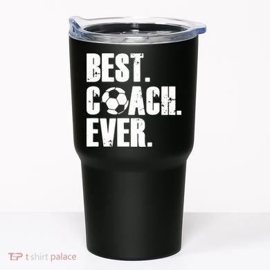 Best Coach Ever Soccer Coach Retro Tumbler