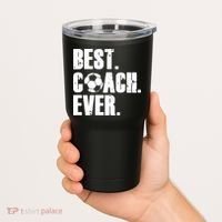Best Coach Ever Soccer Coach Retro Tumbler thumb 2