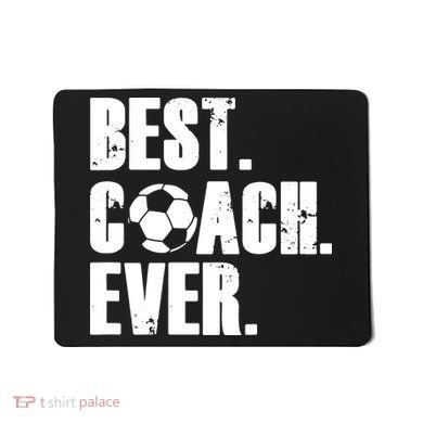 Best Coach Ever Soccer Coach Retro Mousepad