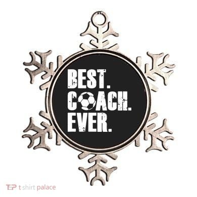 Best Coach Ever Soccer Coach Retro Ornament