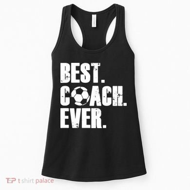 Best Coach Ever Soccer Coach Retro Women's Tank Top