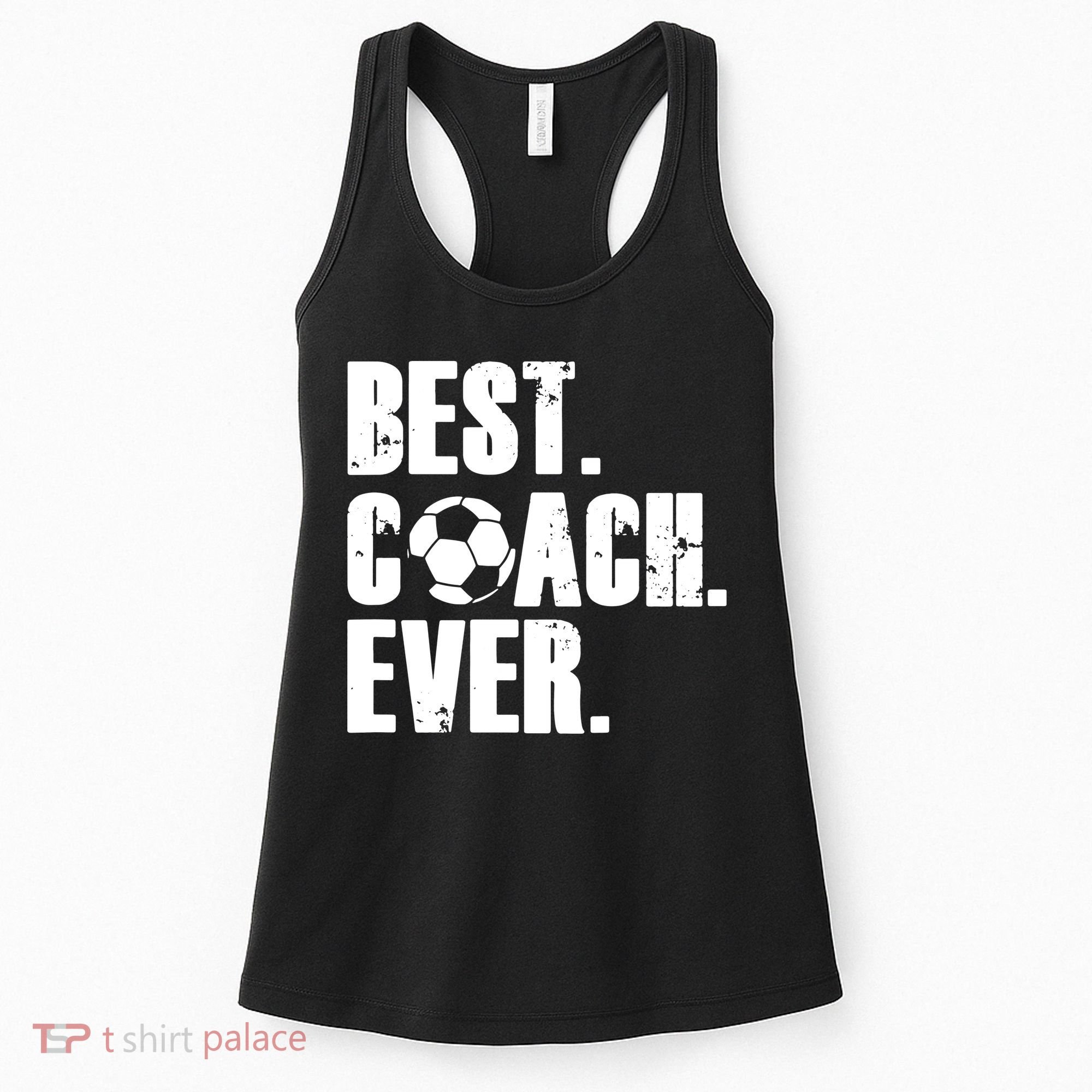 Best Coach Ever Soccer Coach Retro Women's Tank Top