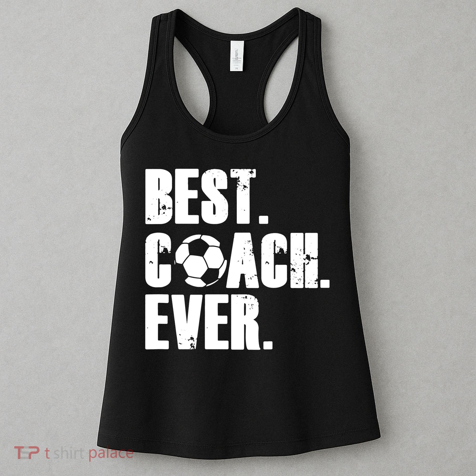 Best Coach Ever Soccer Coach Retro Women's Tank Top