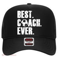 Best Coach Ever Soccer Coach Retro Hat thumb 0