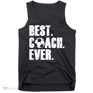 Best Coach Ever Soccer Coach Retro Tank Top