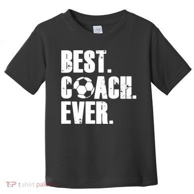 Best Coach Ever Soccer Coach Retro Toddler T-Shirt