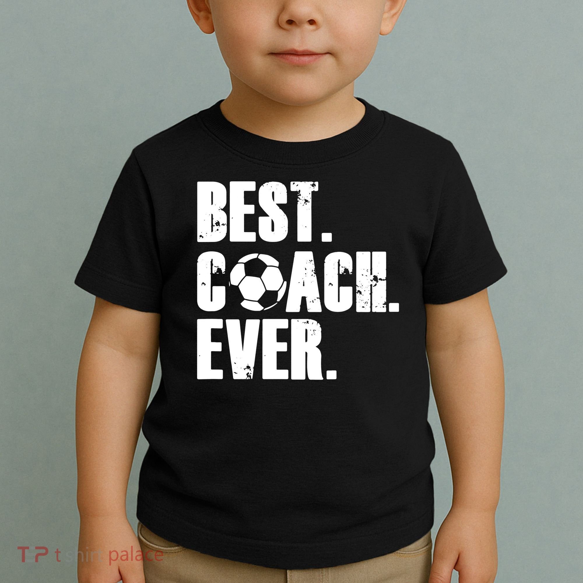 Best Coach Ever Soccer Coach Retro Toddler T-Shirt