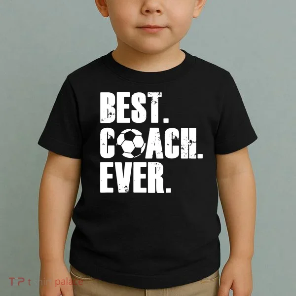 Best Coach Ever Soccer Coach Retro Toddler T-Shirt