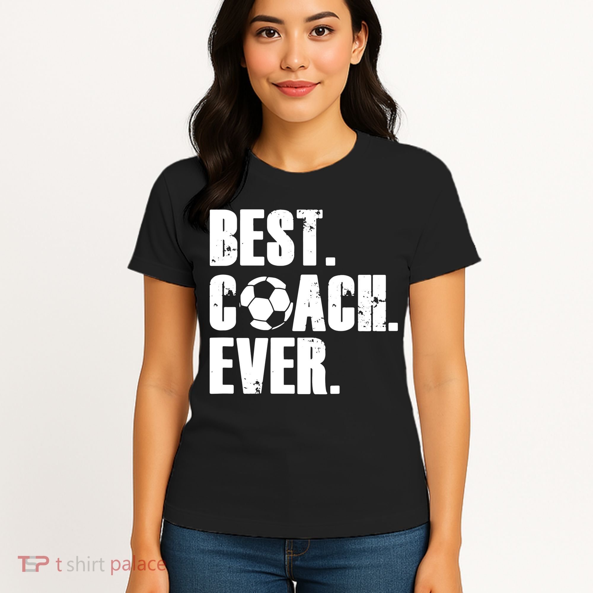 Best Coach Ever Soccer Coach Retro Women's T-Shirt
